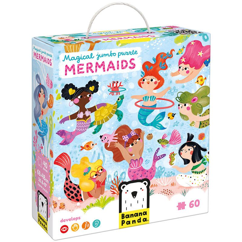 Magical jumbo puzzle Mermaids