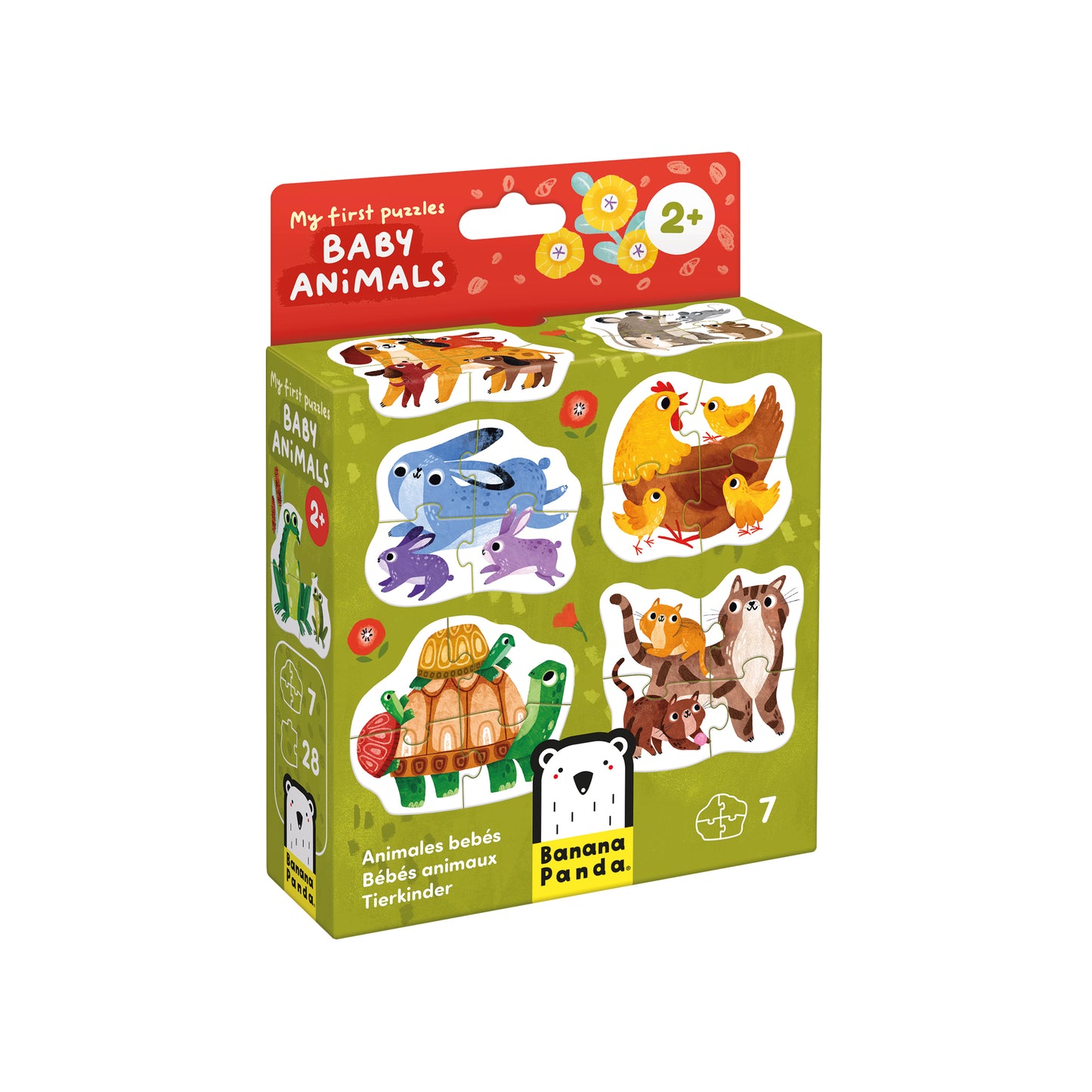 Banana Panda My First Puzzles Baby Animals