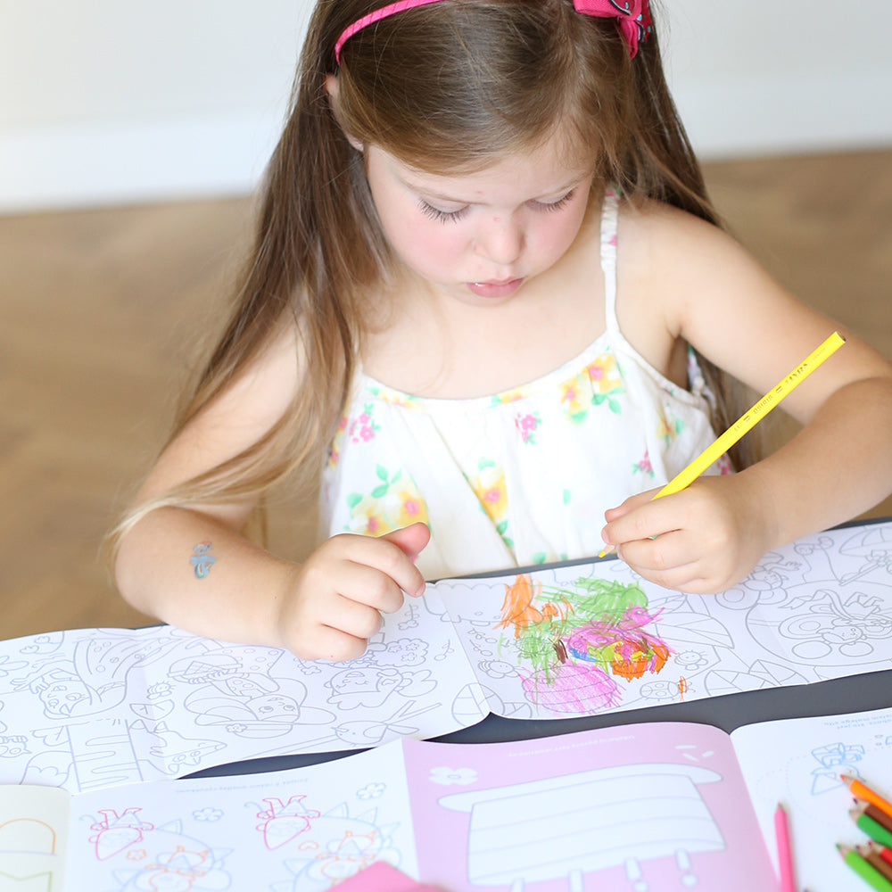Looong Coloring Books - I Love Coloring Fairies