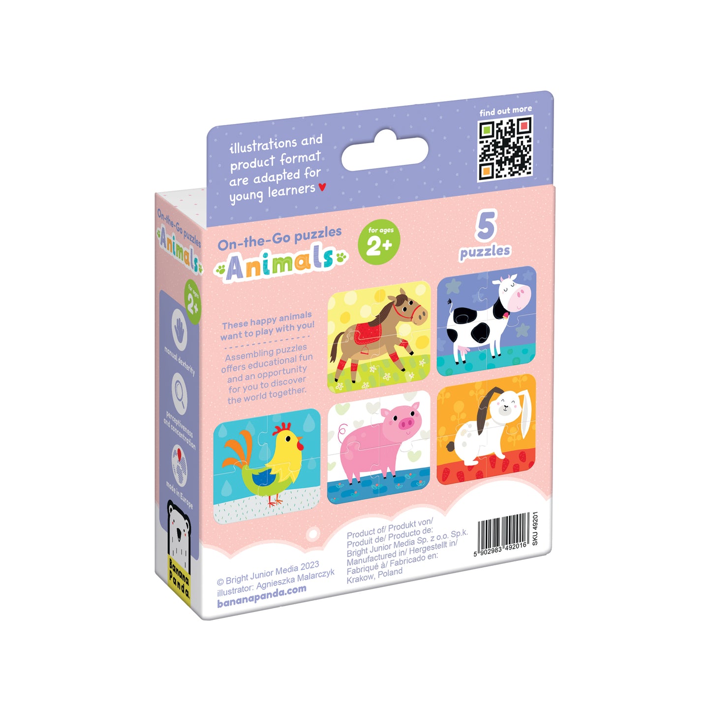 On-the-Go Puzzles Animals